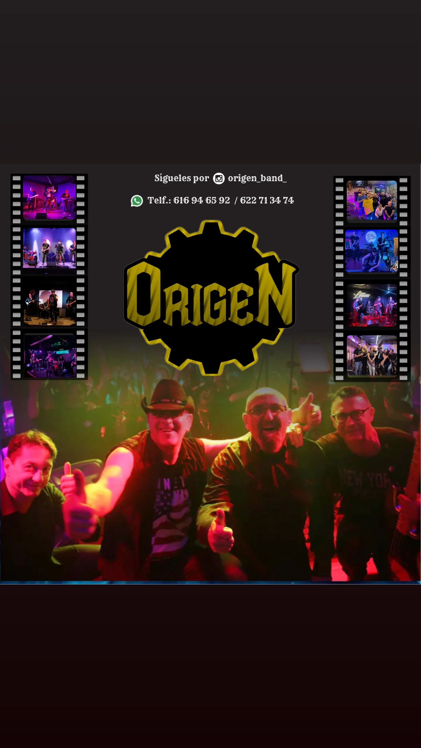 Origen Música: Versiones y covers en Madrid