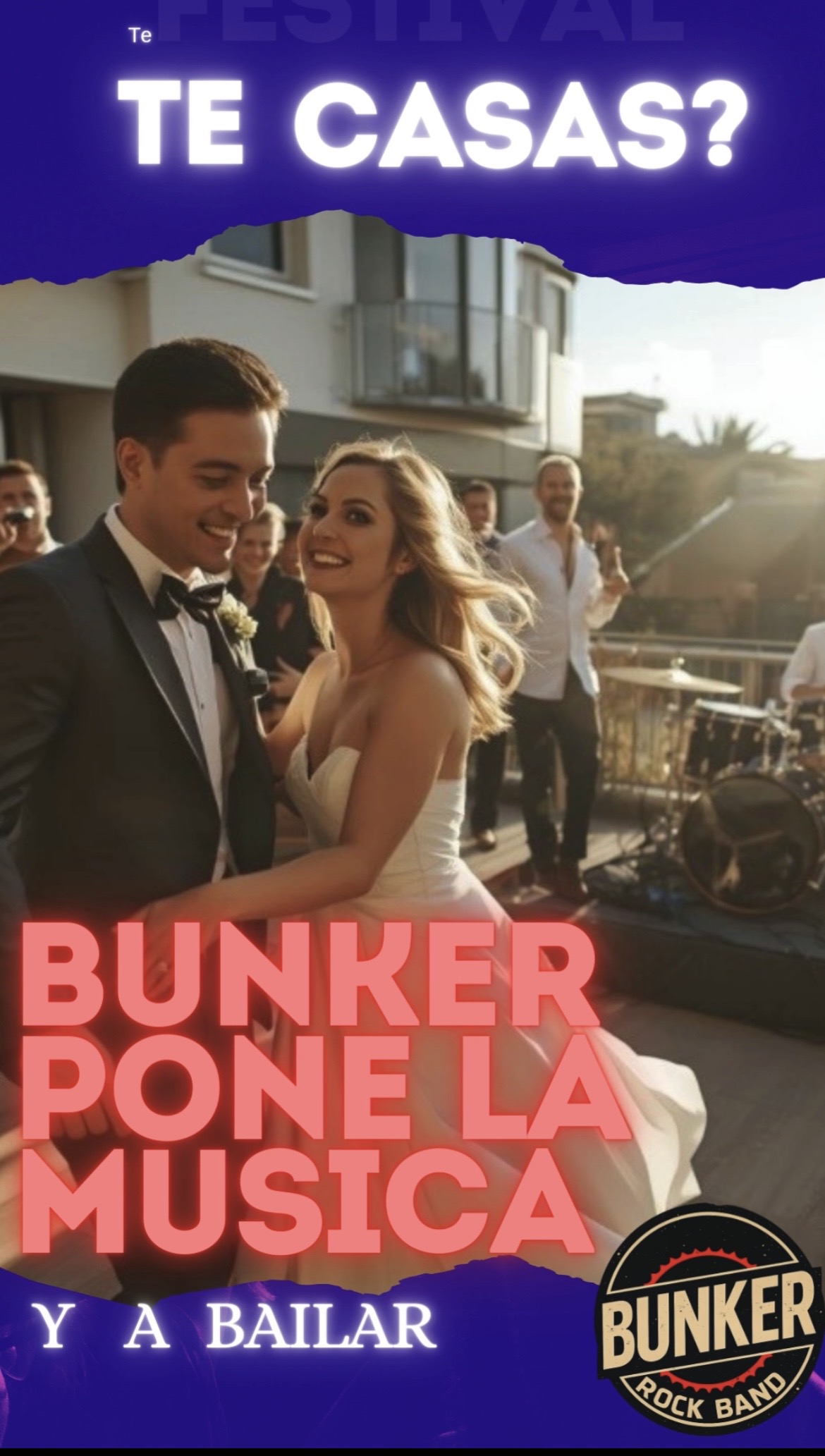 Bunker rock band Música: Versiones y covers en Cáceres