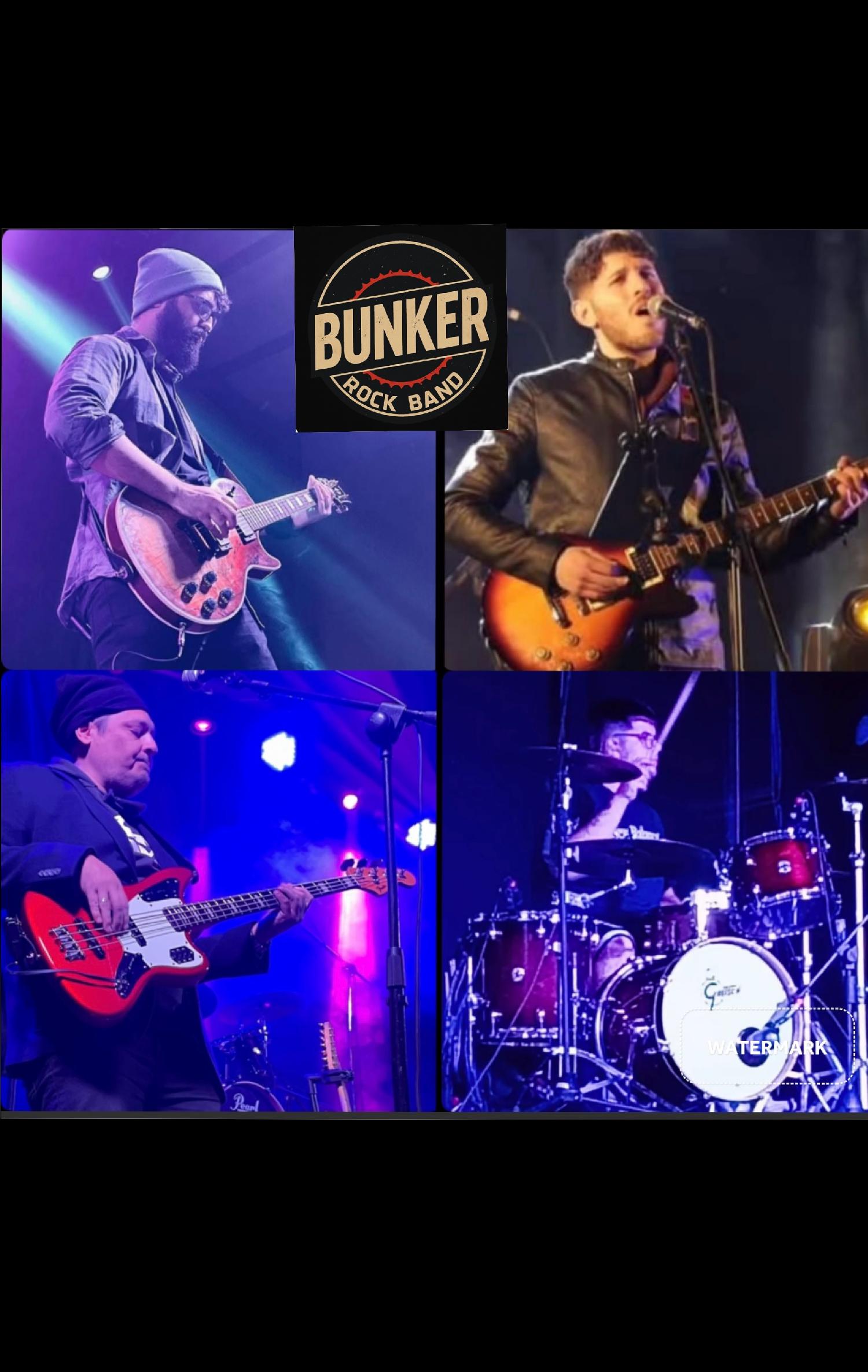 Bunker rock band Música: Versiones y covers en Cáceres