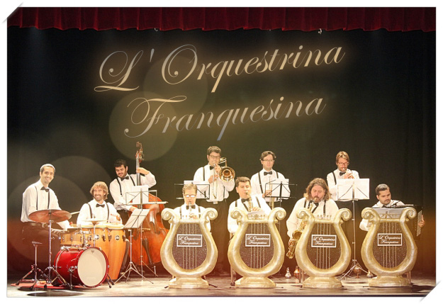 L'Orquestrina Franquesina Música: Grupos orquestales populares en Barcelona
