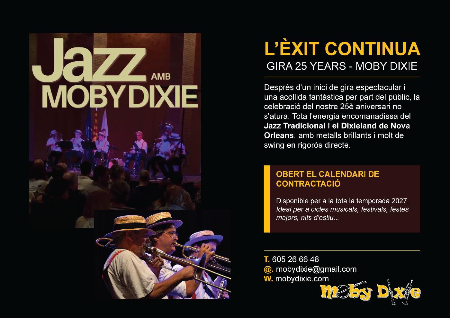 Moby Dixie - Dixieland Jazz tradicional desde Barcelona
