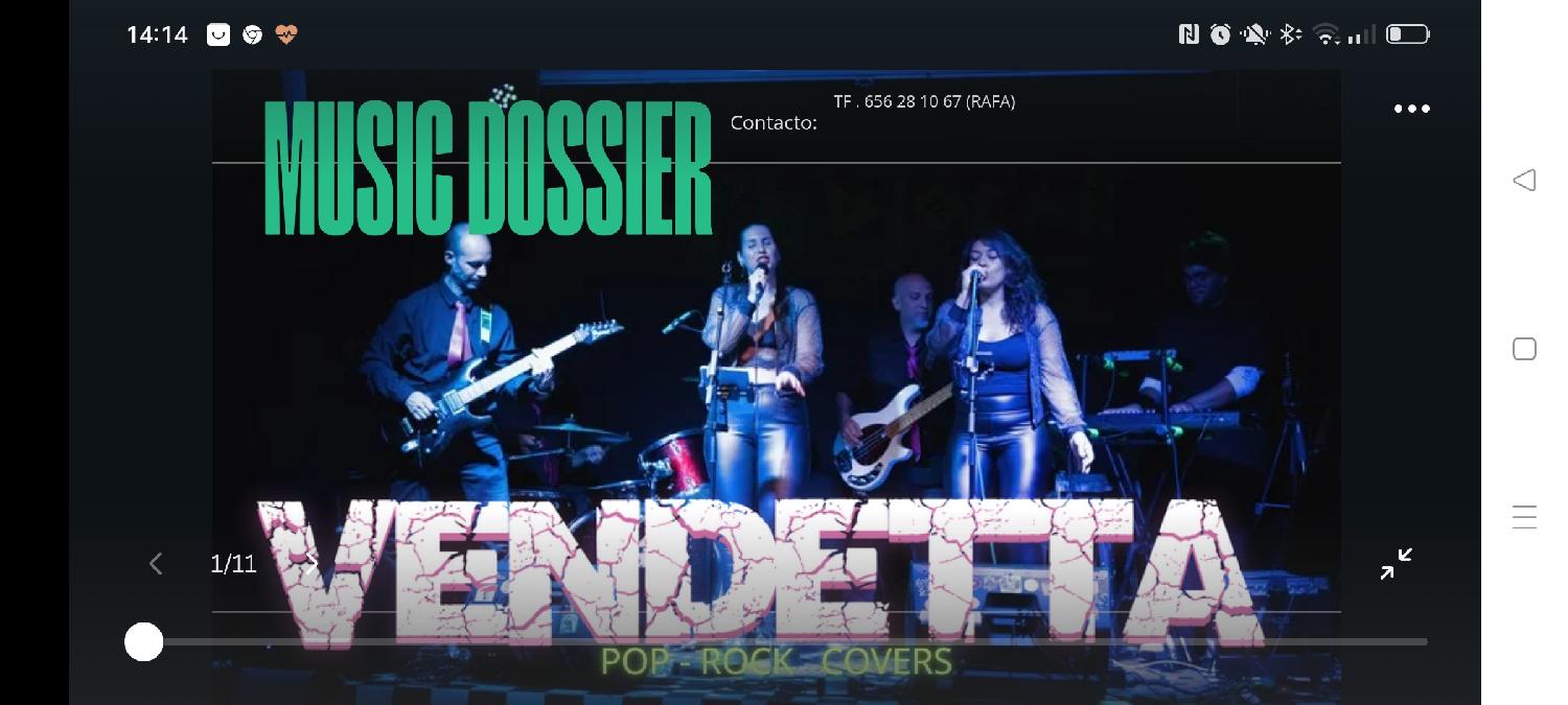 Vendetta Covers pop a ritmo de rock!!!